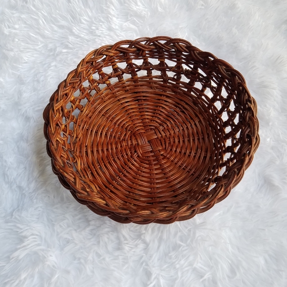 Boho Vintage Wicker Basket - Picture 12 of 12